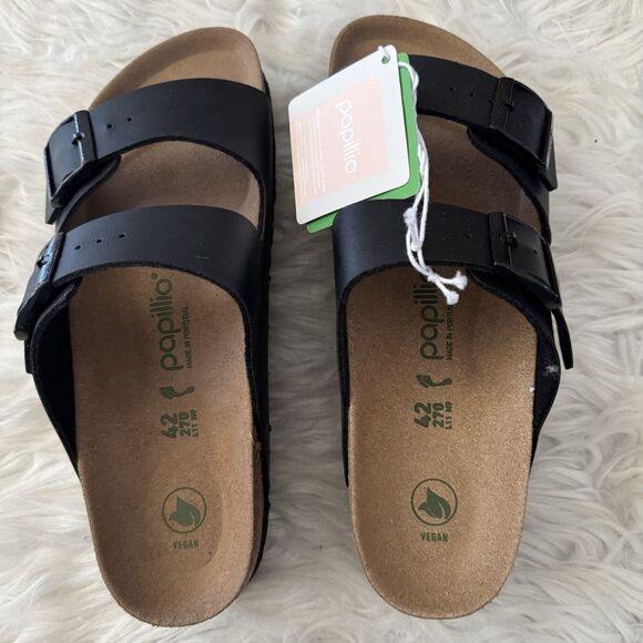 Birkenstock Papillio Arizona Platform Sandals Vegan Black EU 42 US 11 Women’s - Picture 3 of 15